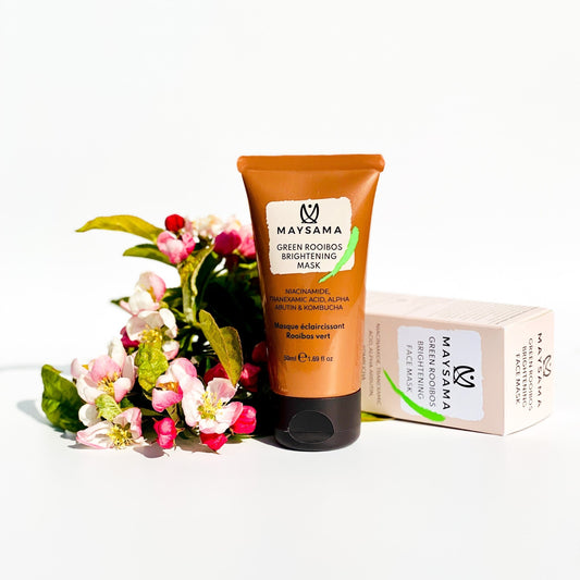 Introducing MAYSAMA Green Rooibos Brightening Mask
