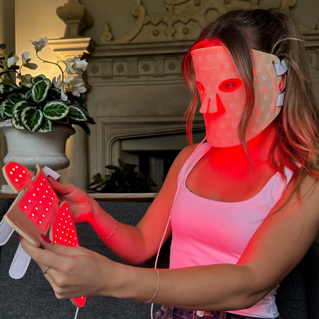 PRANA Chin2Chest LED Light Therapy Device