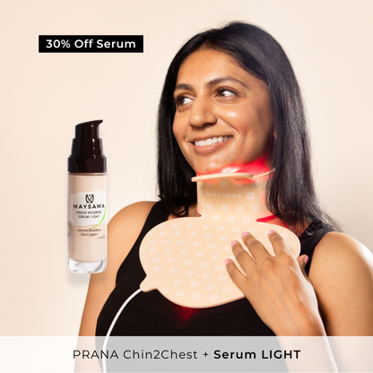 PRANA Chin2Chest LED Light Therapy Device