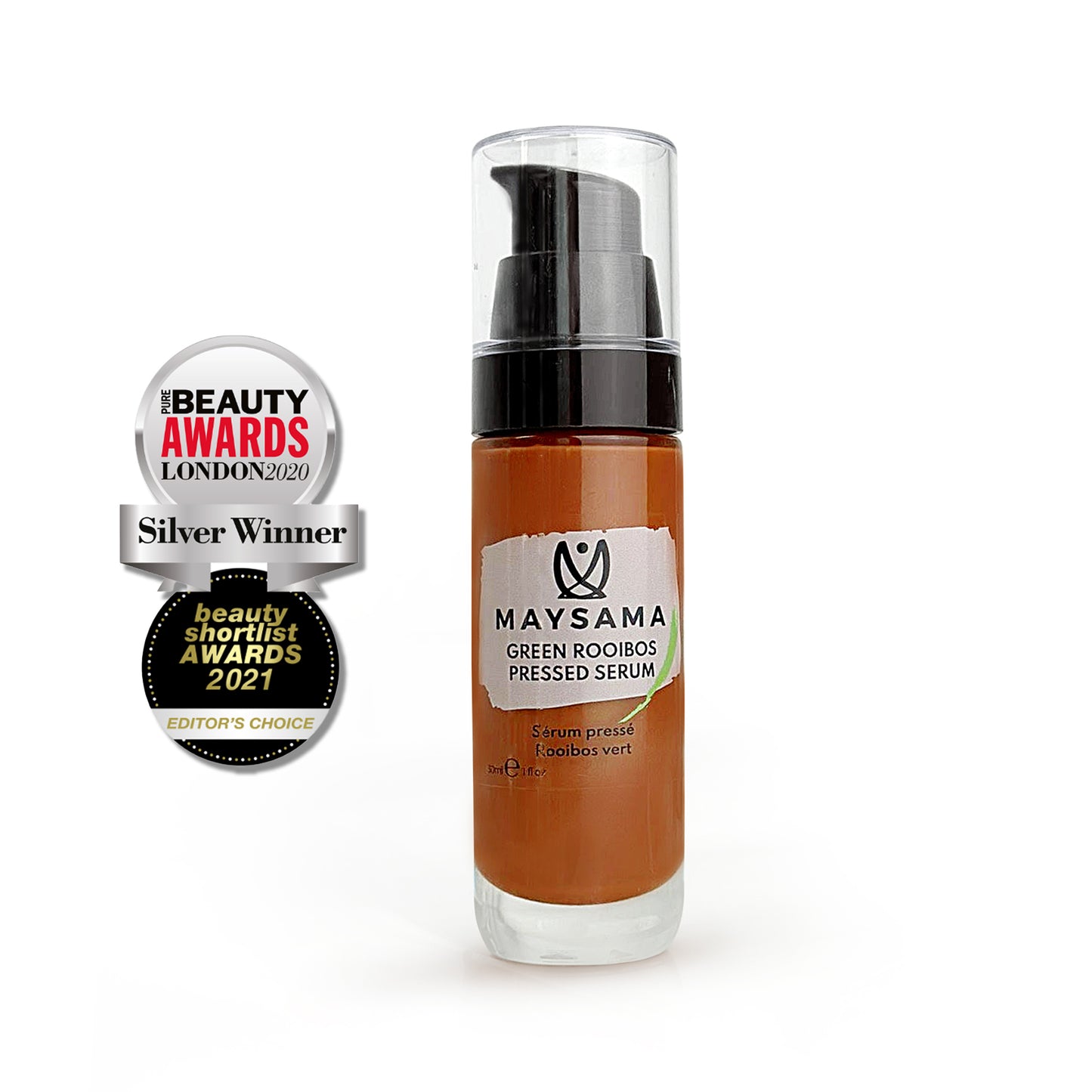 award winning green rooibos serum